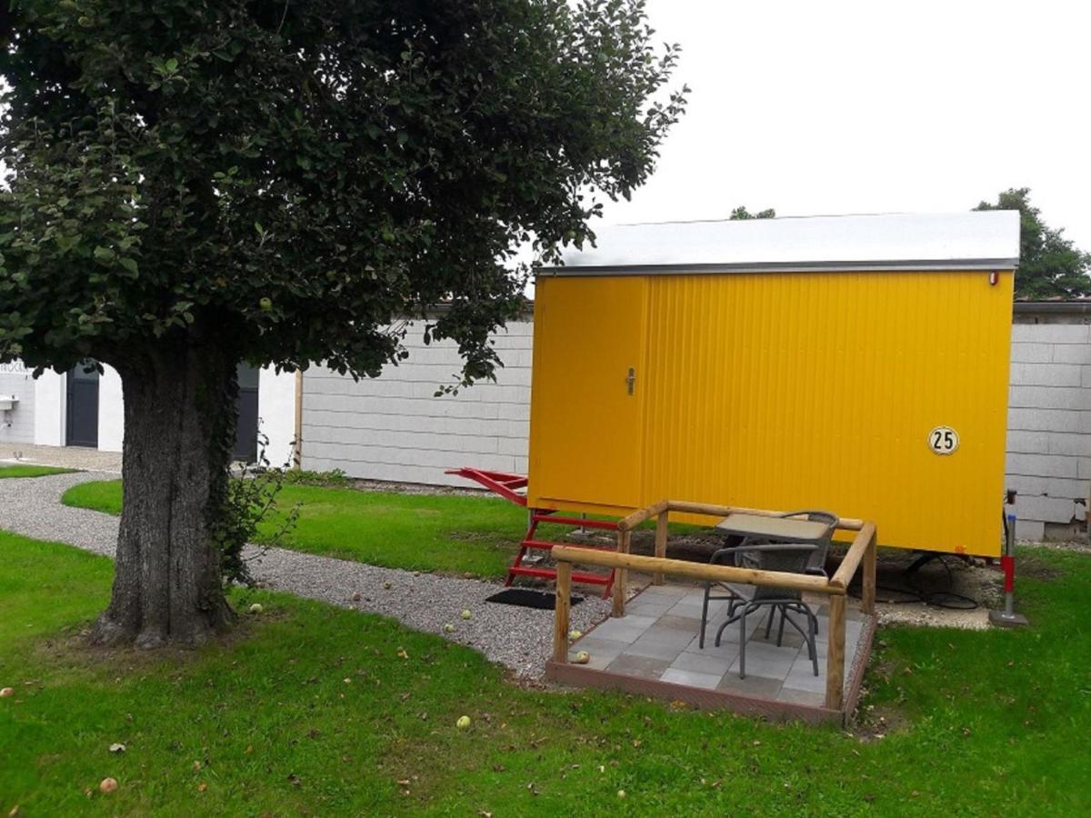 "Nesthocker" Cafe-Snackbar-Pension-Bauwagencamp Offingen Экстерьер фото